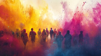 Holi Celebration: A Colorful Festival of Joy