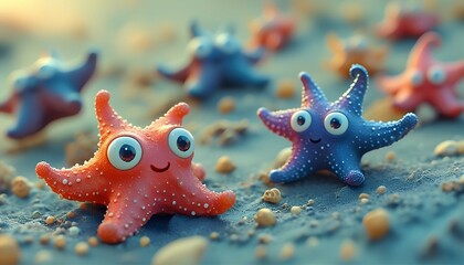Cartoon Sea Star