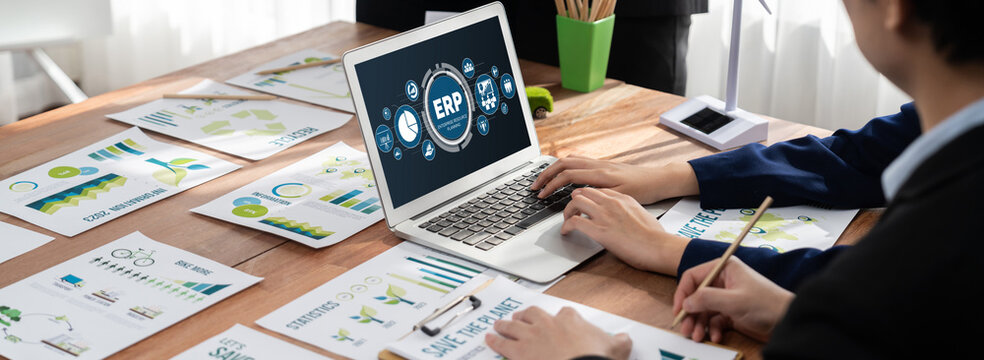 ERP enterprise resource planning software for brisk business to plan the marketing strategy