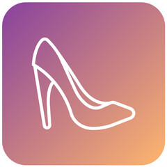 Vector Design High Heels Icon Style