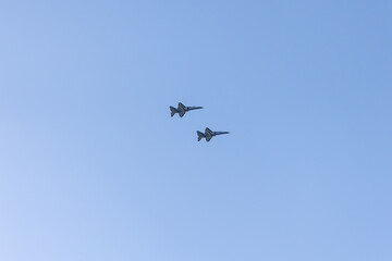 Fototapeta premium Fighter jets in the air