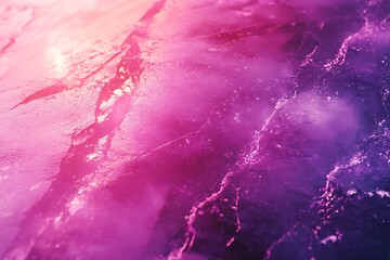 Obraz premium Abstract Vibrant Pink and Purple Landscape