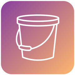 Vector Design Pail Icon Style