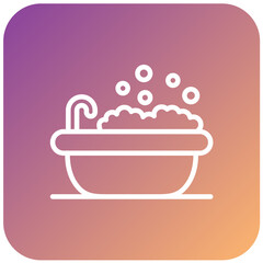 Vector Design Bathtub Icon Style