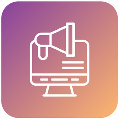 Vector Design Online Marketing Icon Style
