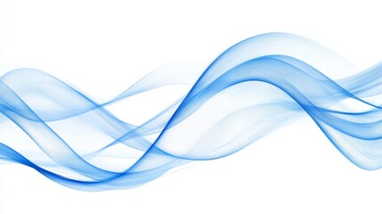 Abstract blue wave pattern for modern design and decoration