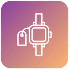 Vector Design Wristwatch Sale Icon Style