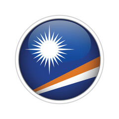 Obraz premium Marshall Islands Sphere Vector