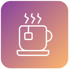 Vector Design Hot Tea Icon Style