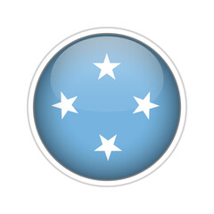 Micronesia as round glossy icon