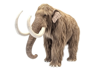 Obraz premium woolly mammoth full body upright
