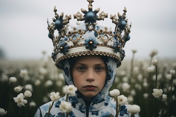 Little king of the cotton field