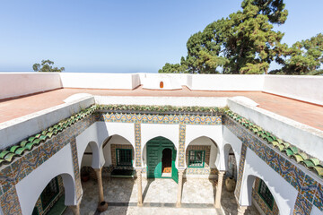 Sea View From Dar Abd el Latif Patio during the day-Algiers