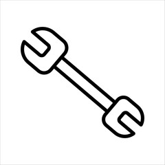 screwdriver icon, repair symbol. , Vector illustration, with white background