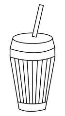 Minimalist Line Ice Cream Icons, Ice Cream icons, fine line icons