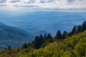 Obraz premium Blue Ridge Mountains