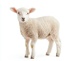 Fototapeta premium lamb isolated