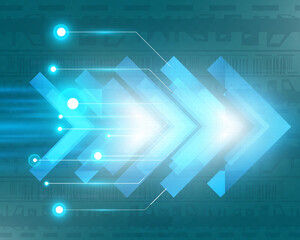 Futuristic speed background with glowing arrows, motion blur, digital technology concept, fast-moving elements, dynamic light trails, high-tech energy flow, acceleration effect, sci-fi motion design.
