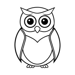 owl teacher with a book