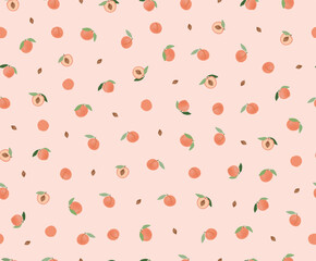 Sweet and sour apricot pattern, fruit background image texture banner wallpaper