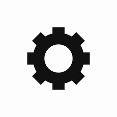 settings application icon sign vector