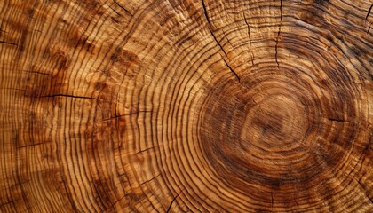 Naklejka premium Close-Up Of Tree Bark Texture Highlighting Natural Wood Patterns And Grainy Surface, Perfect For Eco-Friendly Projects And Nature-Themed Designs. Emphasizing Organic Material And Carbon Neutrality.