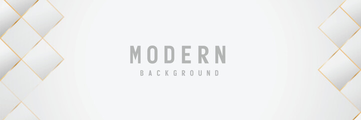 Gold-lined white diamonds on grey; modern background for website header