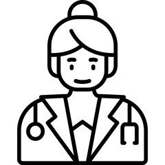 Doctor Icon Vector Element