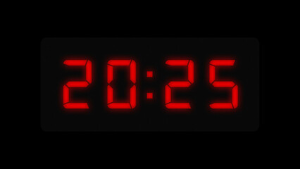 Digital LED LCD Clock Maker