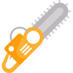 Chainsaw Icon Vector Element