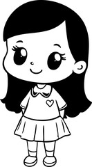 Fototapeta premium little girl 