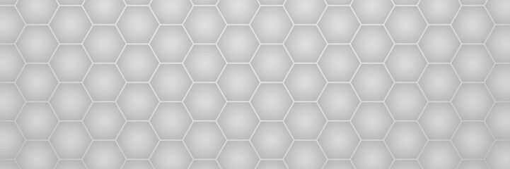 Gray Hexagon Pattern Background Texture