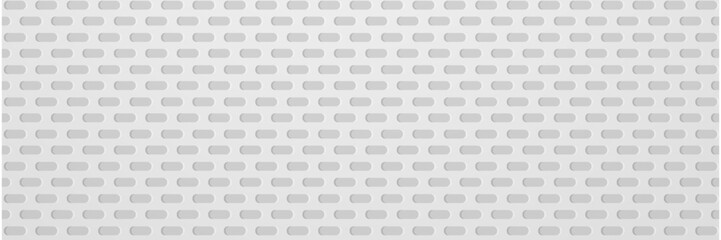 Gray perforated metal sheet texture background