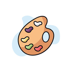 Palette stock illustration
