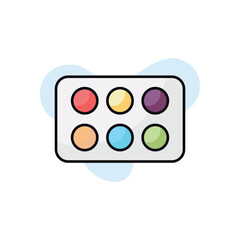 Colors stock illustration