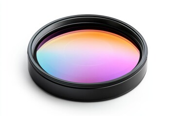3D Macro Lens for Mobile Isolated and White Background