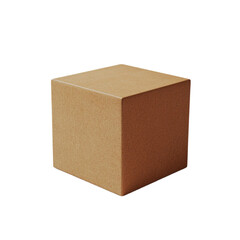 A Simple Brown Cardboard Box Awaiting its Contents  Quiet anticipation