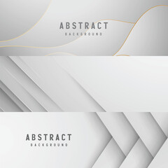 Grey abstract background design; website banner