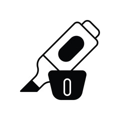 Marker stock illustration