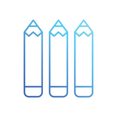 Color Pencils stock illustration