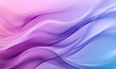 Naklejka premium Pastel tone purple pink blue gradient defocused abstract photo smooth lines pantone color background
