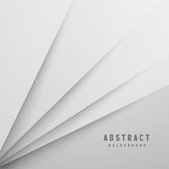 Grey abstract layered background design