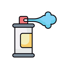 Spray stock illustration