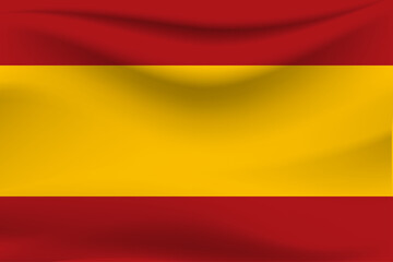 spain flag background with motion effect