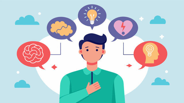 The the guided the client through a cognitive behavioral exercise where they reflected on their tendency to catastrophize situations and how they could reframe their thoughts to be. Vector