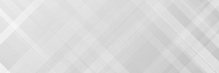 Grey diagonal lines abstract background, website banner