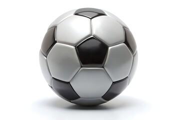 Fototapeta premium soccer ball on white background