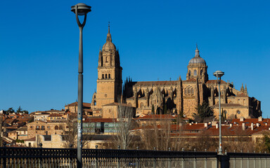 Salamanca Cathedral in Salamanca, Spain.