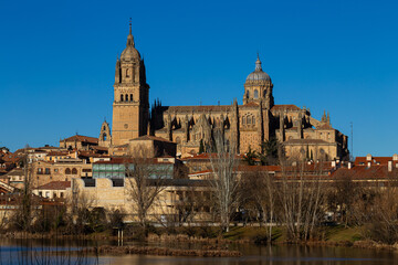 Salamanca Cathedral in Salamanca, Spain.