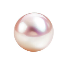 Obraz premium Luminous Gem: A lustrous, perfect pearl gleams with subtle iridescence, capturing the timeless beauty and value of this precious treasure.